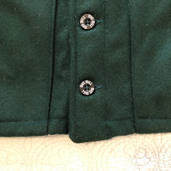 Big Bill wool outdoor vest. Size 3 XL. - Picture 6 of 10